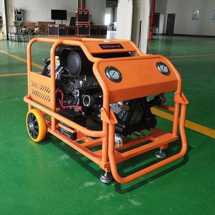 远程隔膜泵高扬程水泵可移动救援重型6缸多用途水泵抢险液压灭火
