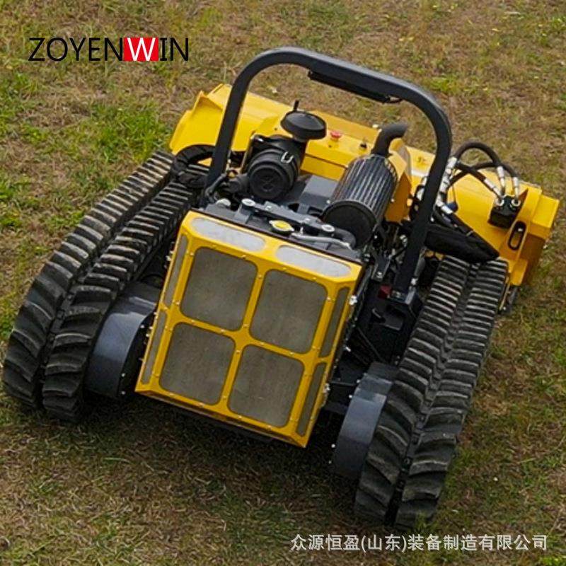 山东履带遥控割草机 果园开荒灌木割草除草 智虎款爬坡碎草机,农机/农具/农膜,割灌机/割草机/油锯,淘宝优惠券,粉丝福利购,淘宝优惠卷