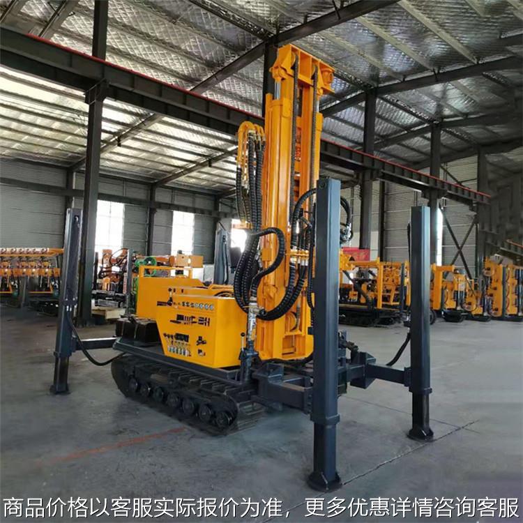 履带式气动水井钻机 多功能气动钻机移动方便 大型水文地质钻井机