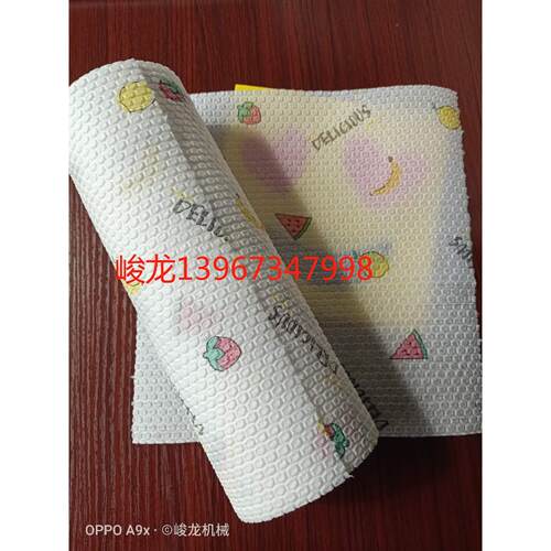 1加工次性懒人抹布加工设备浆厨房清一洁擦JL-1200木桌洗碗布洗碗