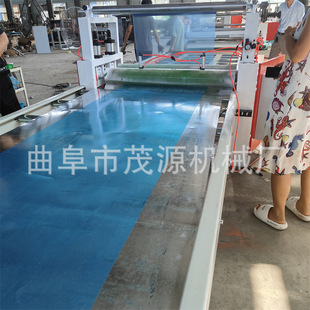 橱柜门板封膜机 pe膜卷对卷复合机 1.5米宽板材贴保护膜机 pet