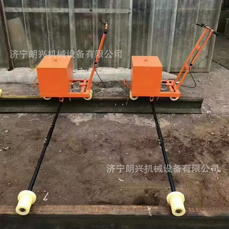 轨枕螺栓涂油器铁路用 手推行走式钢轨刷油机 TH-S轨道涂油车