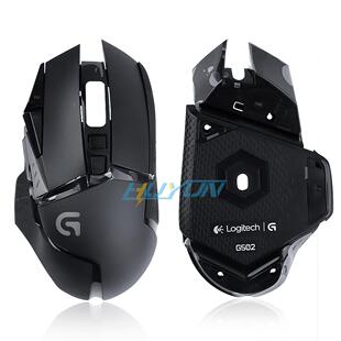 适用于罗技Logitech G502HERO有线游戏鼠标外壳 上壳 底壳盖替换