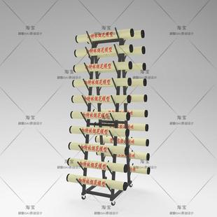 加特林烟花存放架多层落地展示收纳架过年春节陈列摆放架子