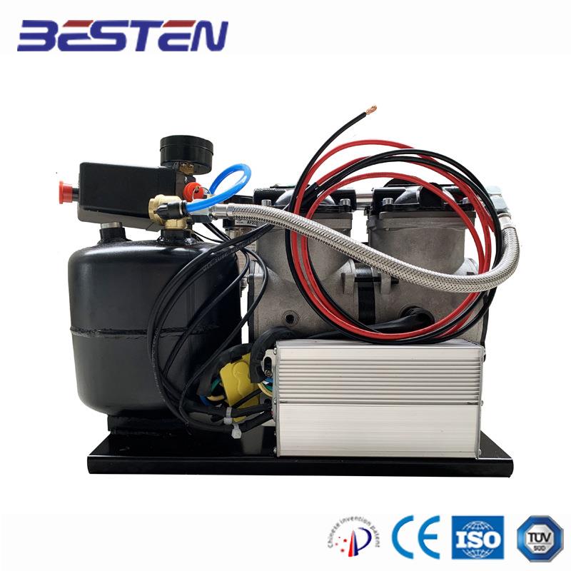 直流无刷静音无油空压机军民两用BST3017DC/10.60V.72V96V110V12V