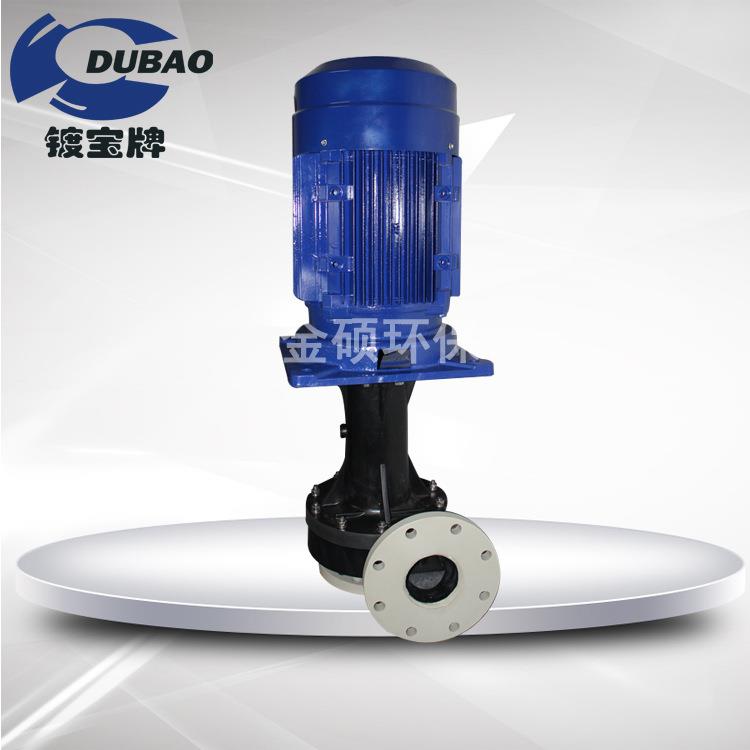 15KWPP电泳漆循环液下泵防腐污水离心泵可无液水空转立式泵