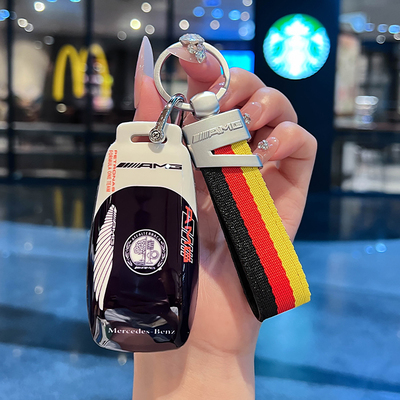 奔驰AMG钥匙套赛道涂改风格时尚