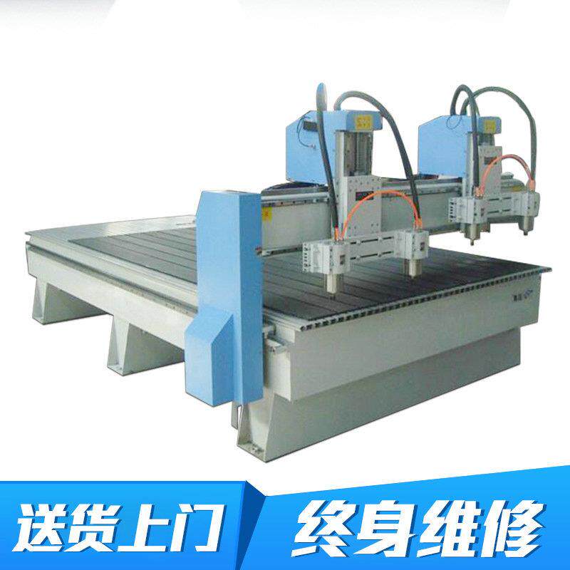 厂家1325T型结构多头浮雕机数控多头浮雕雕刻机木雕刻字