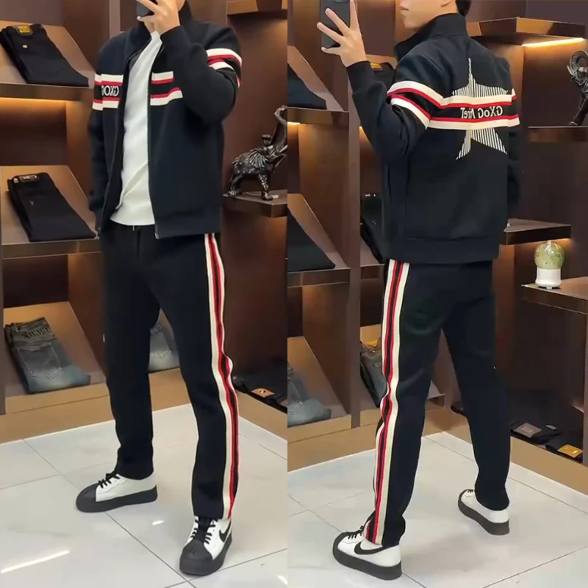 欣鑫服饰优选店运动卫衣长裤套装