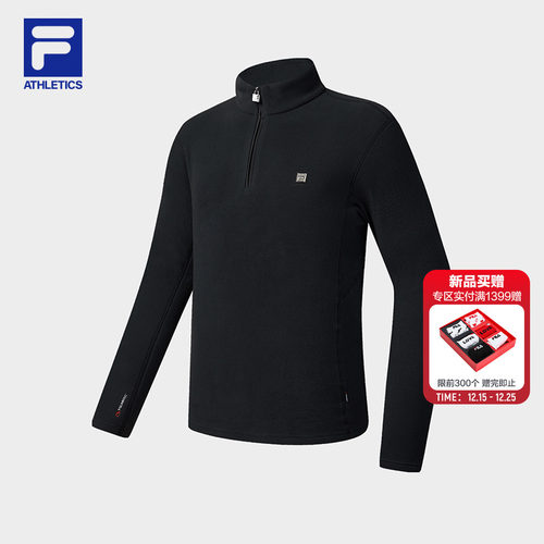 FILA斐乐男子针织长袖上衣