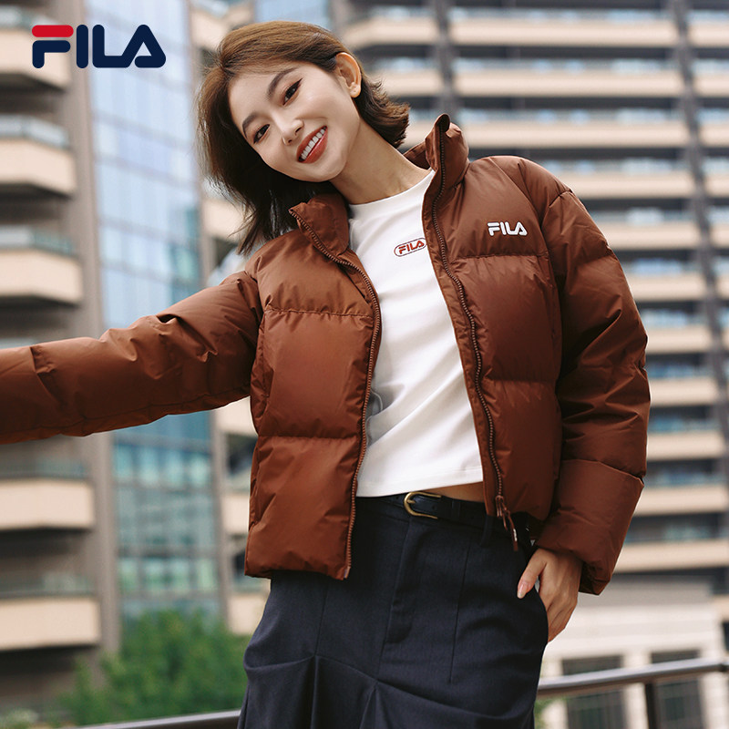 FILA斐乐女子户外保暖羽绒服