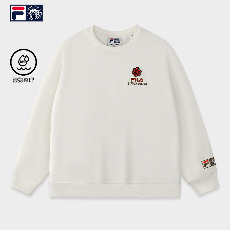 FILAFUSION斐乐情侣套头卫衣