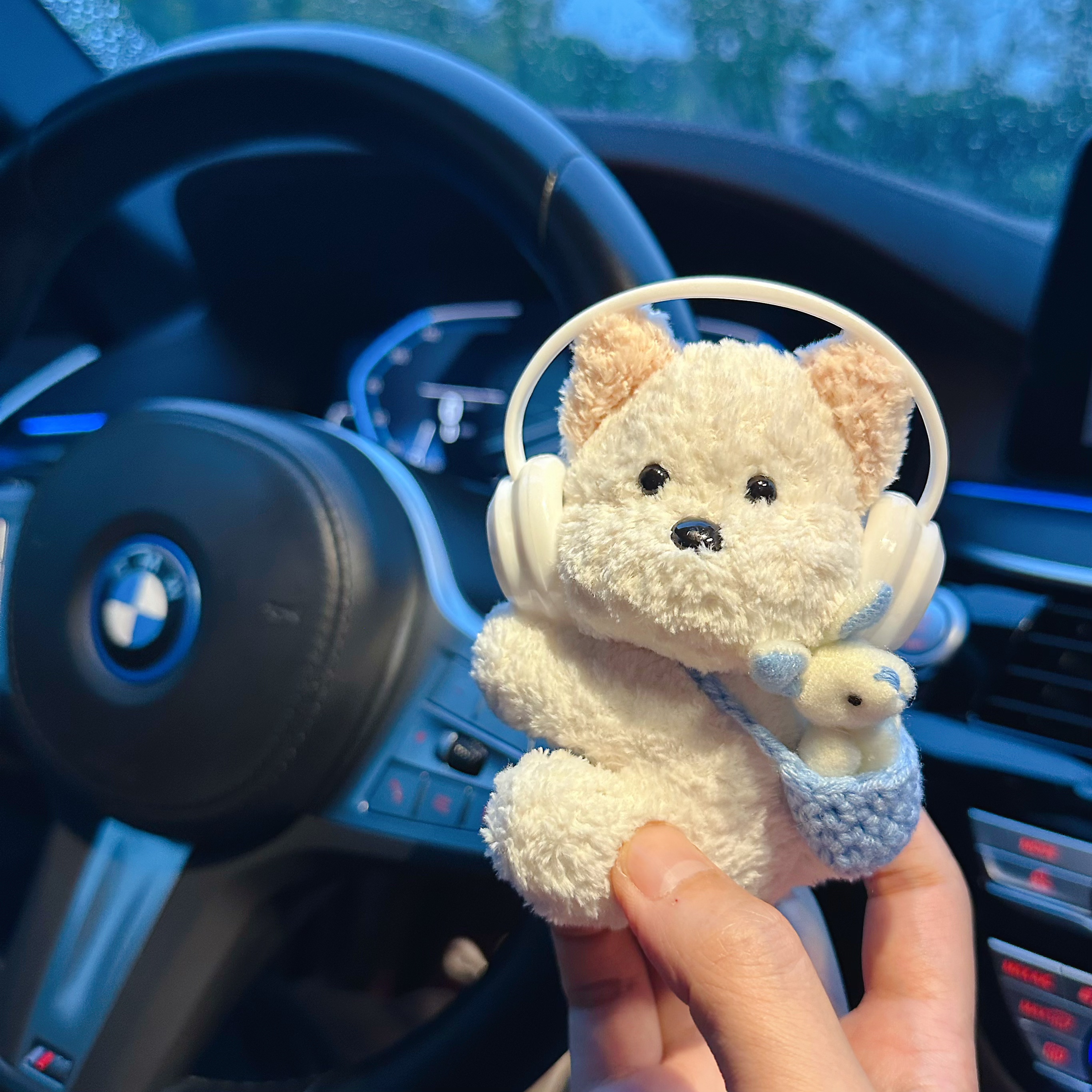 2025新款车载屏幕趴趴摆件