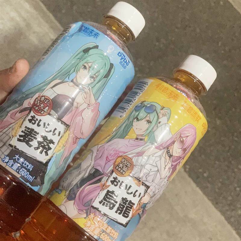 新日期初音未来Dydo红茶饮