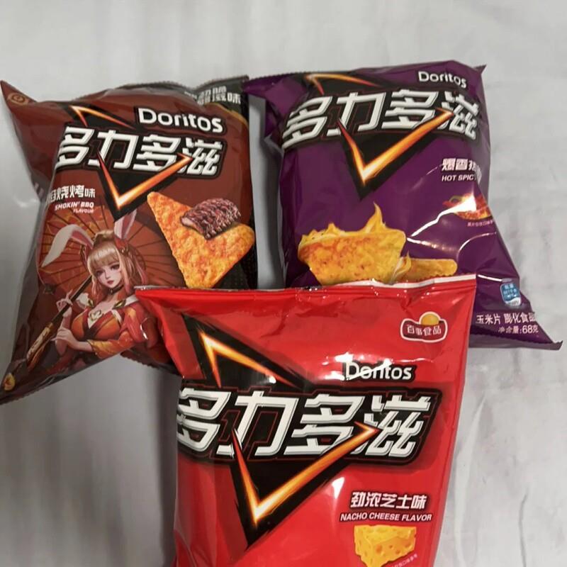 新货多力多滋玉米片浓郁芝