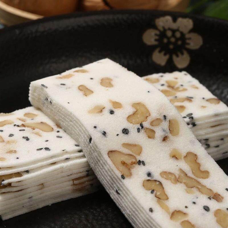新货无蔗糖核桃糕传统芝麻