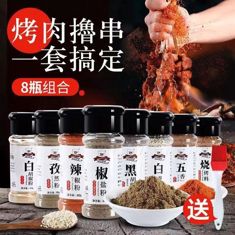 新货全套家用烧烤调料组合