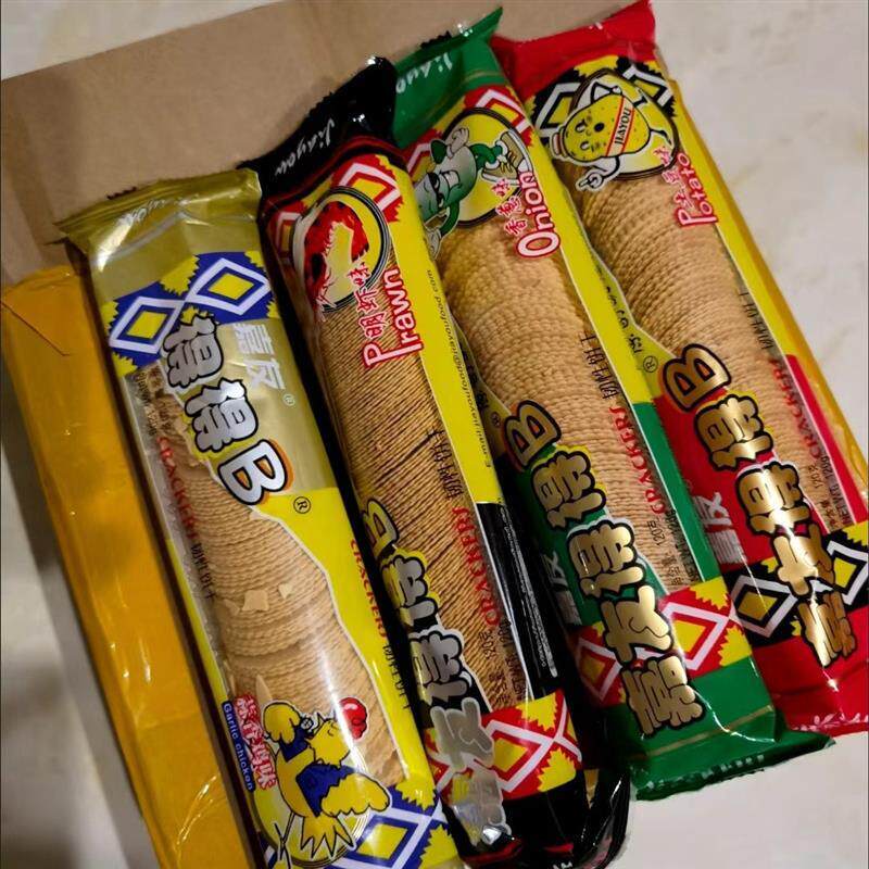 新货得得b薄脆饼干老式120