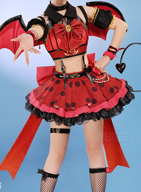 遇见萌lovelive小恶魔cos服水团aqours全员cosplay二次元动漫套装