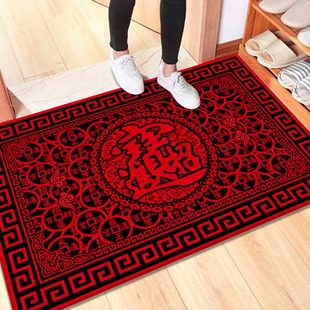 100cm门垫喜庆家用防滑入户门垫门厅玄关吸水卫生间厨房 ZC进宝60