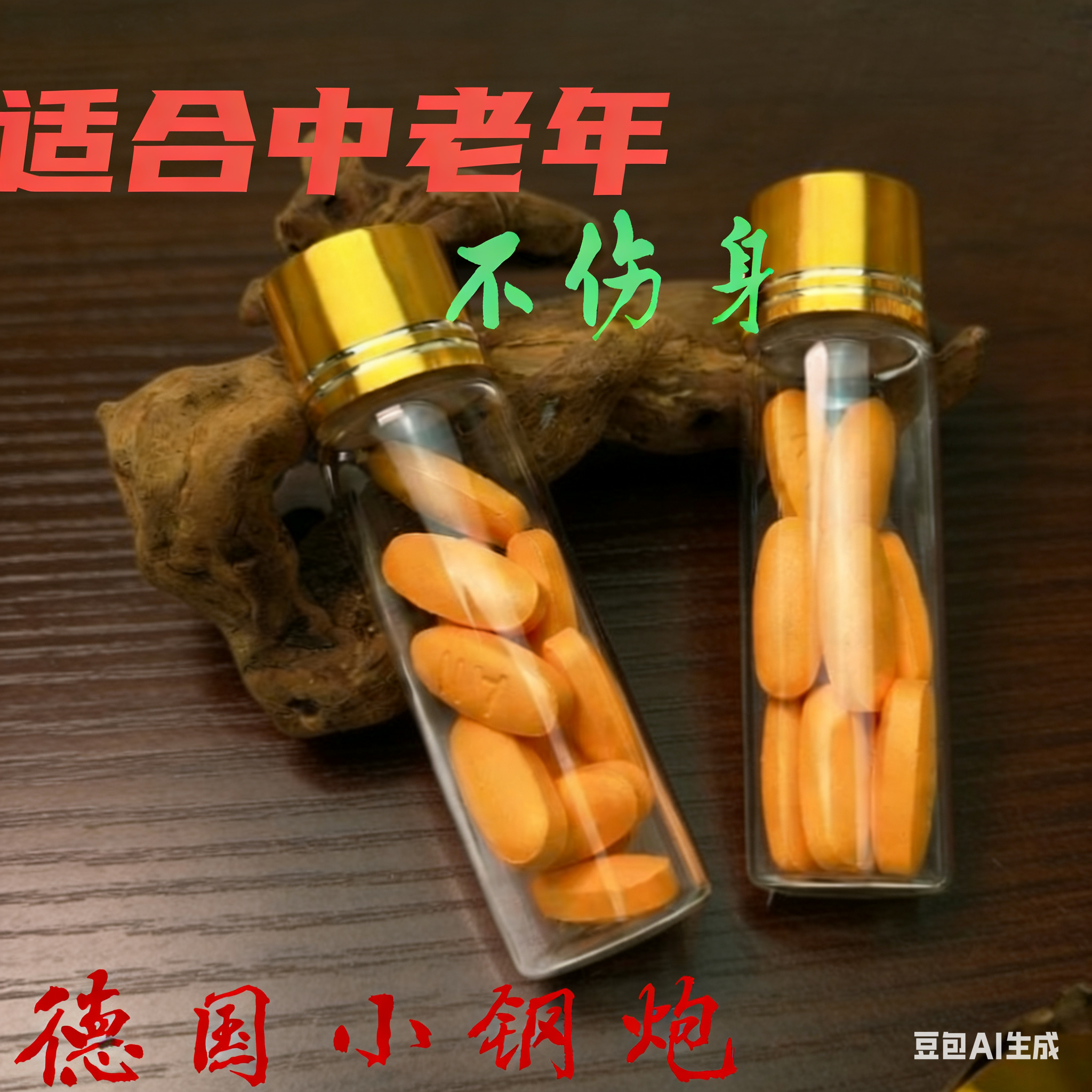 德国小钢炮黑金刚德国小绿瓶美国辉腾虎王中药原装正品