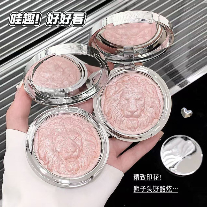 kakashow狮子系列高光粉土豆泥爆闪清透细腻氛围感珠光细闪高光盘