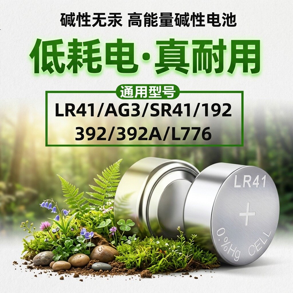LR41/AG3纽扣电池体温计手表
