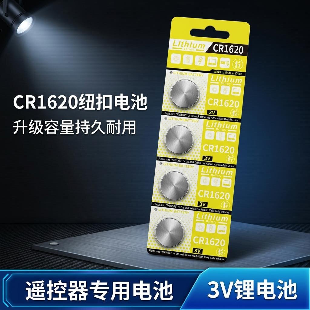 CR1620纽扣电池遥控器体重秤