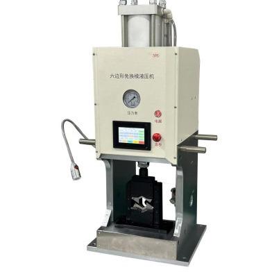 液压端子机新能源大平方电线电缆汽车线束充电桩六边形压接压着机