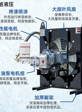 现货AH1490打包机折弯机龙门剪液压油冷却器一体式独立循环散热器
