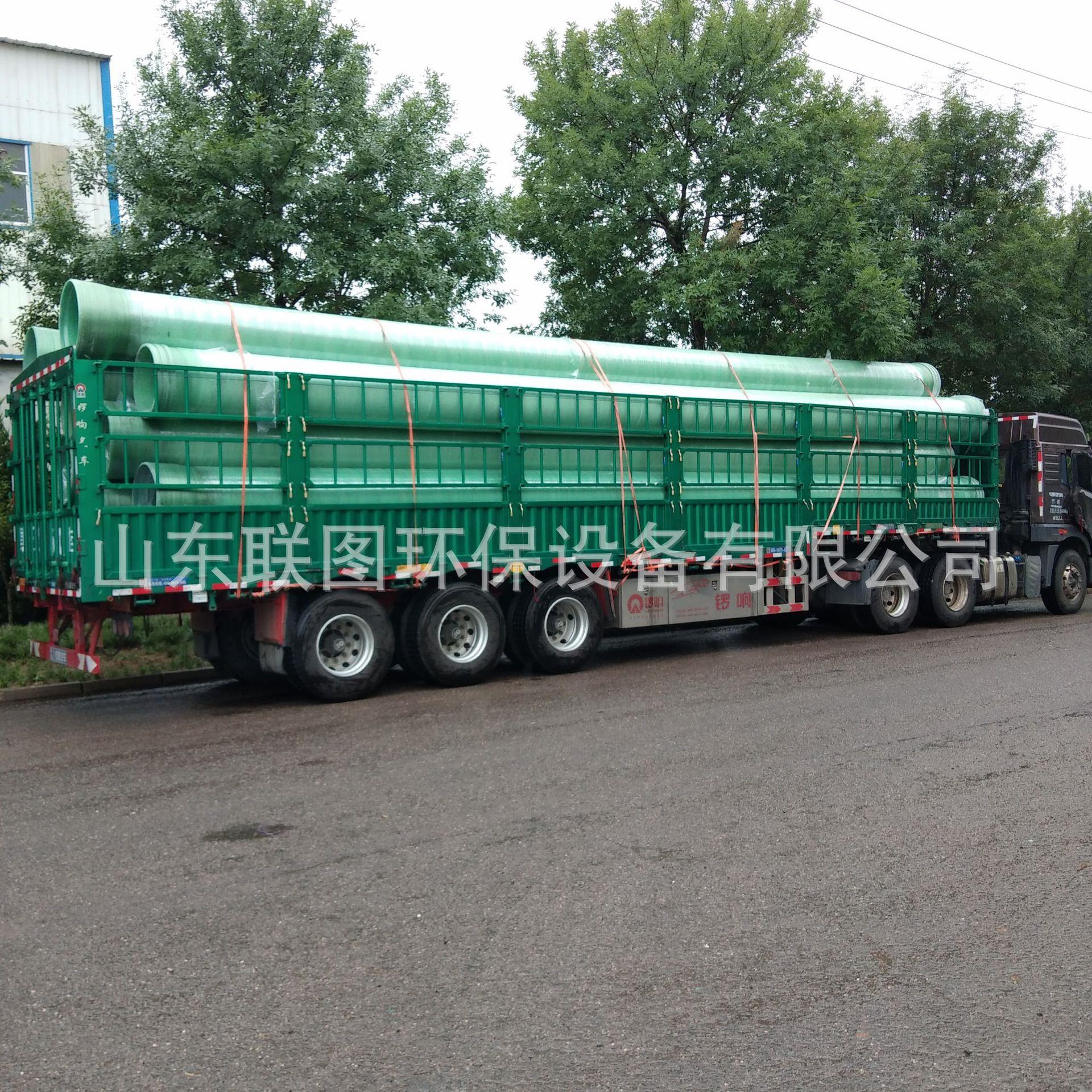 玻璃钢地埋夹砂管道市政排污夹砂管道玻璃钢排污管道通风管道