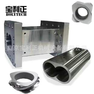 炭黑ABS双螺杆造粒机配件75平双螺杆元件加工厂剪切块齿形盘TM