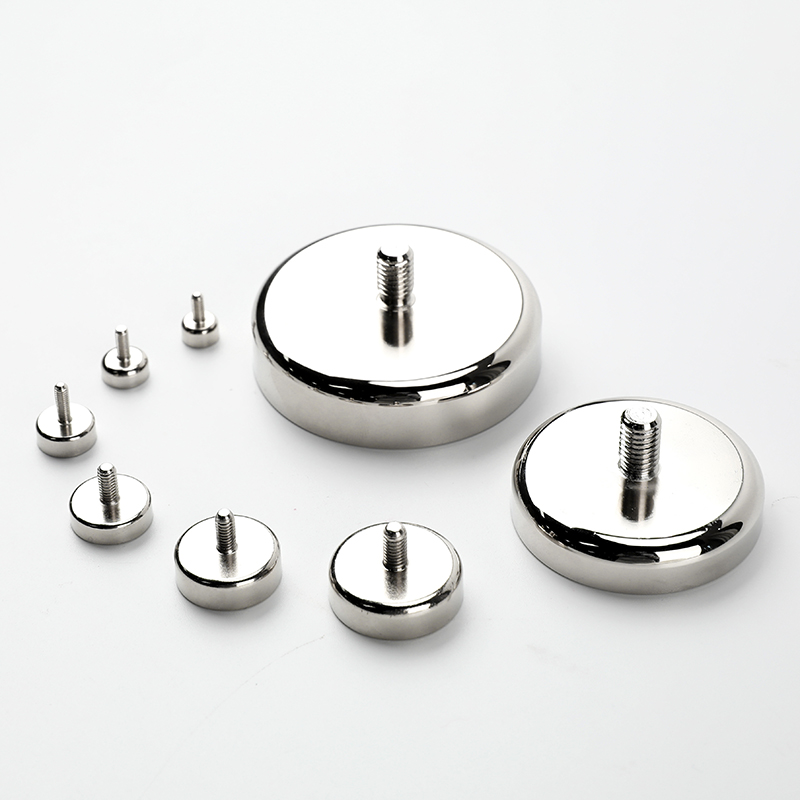 带螺纹铁壳的钕铁硼稀土永磁铁