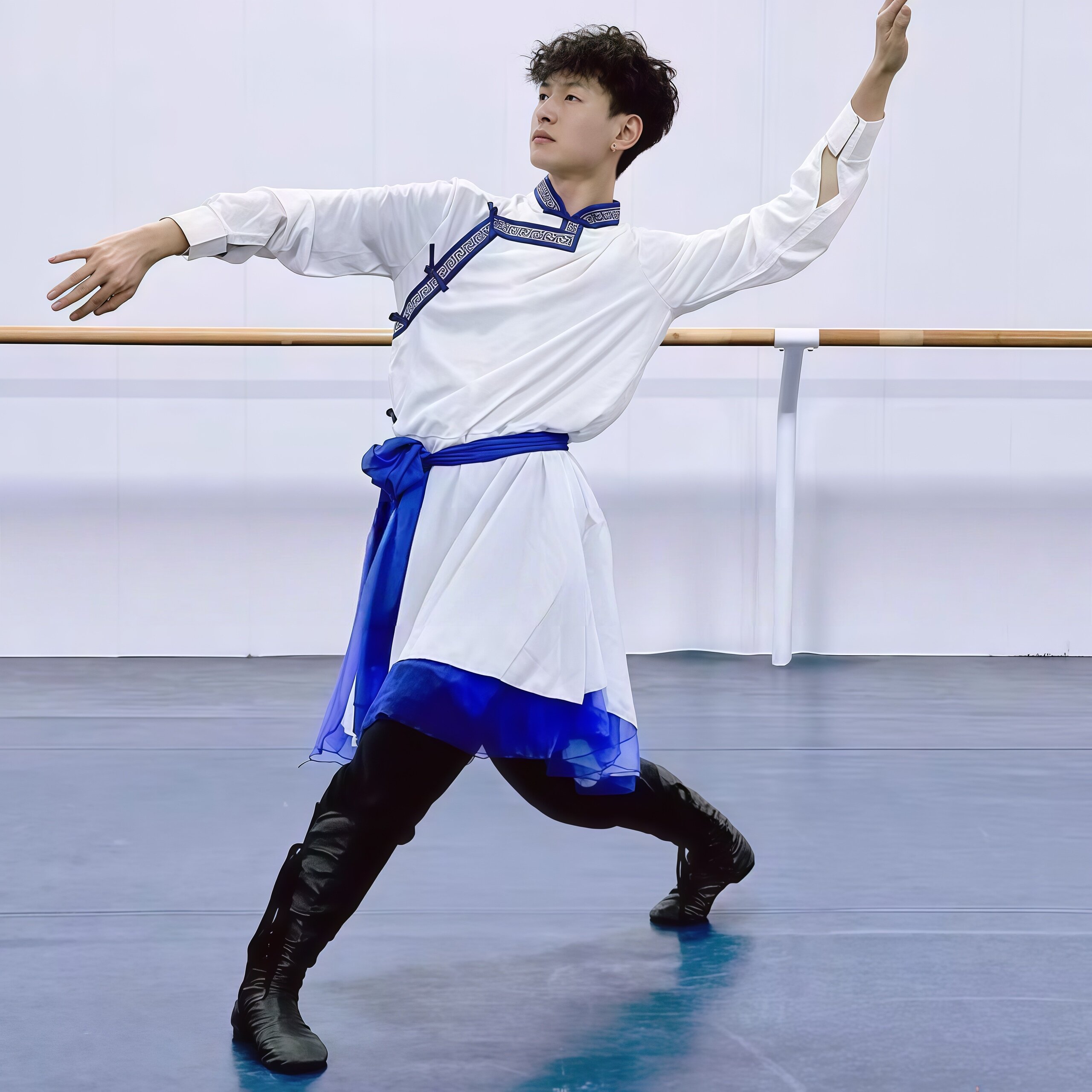 2026夏季新款传统蒙古蒙族男女款少数民族服饰艺考练功舞蹈演出服