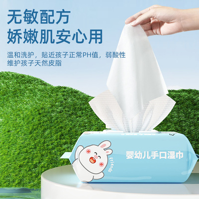 湿巾80抽加大加厚家用大包