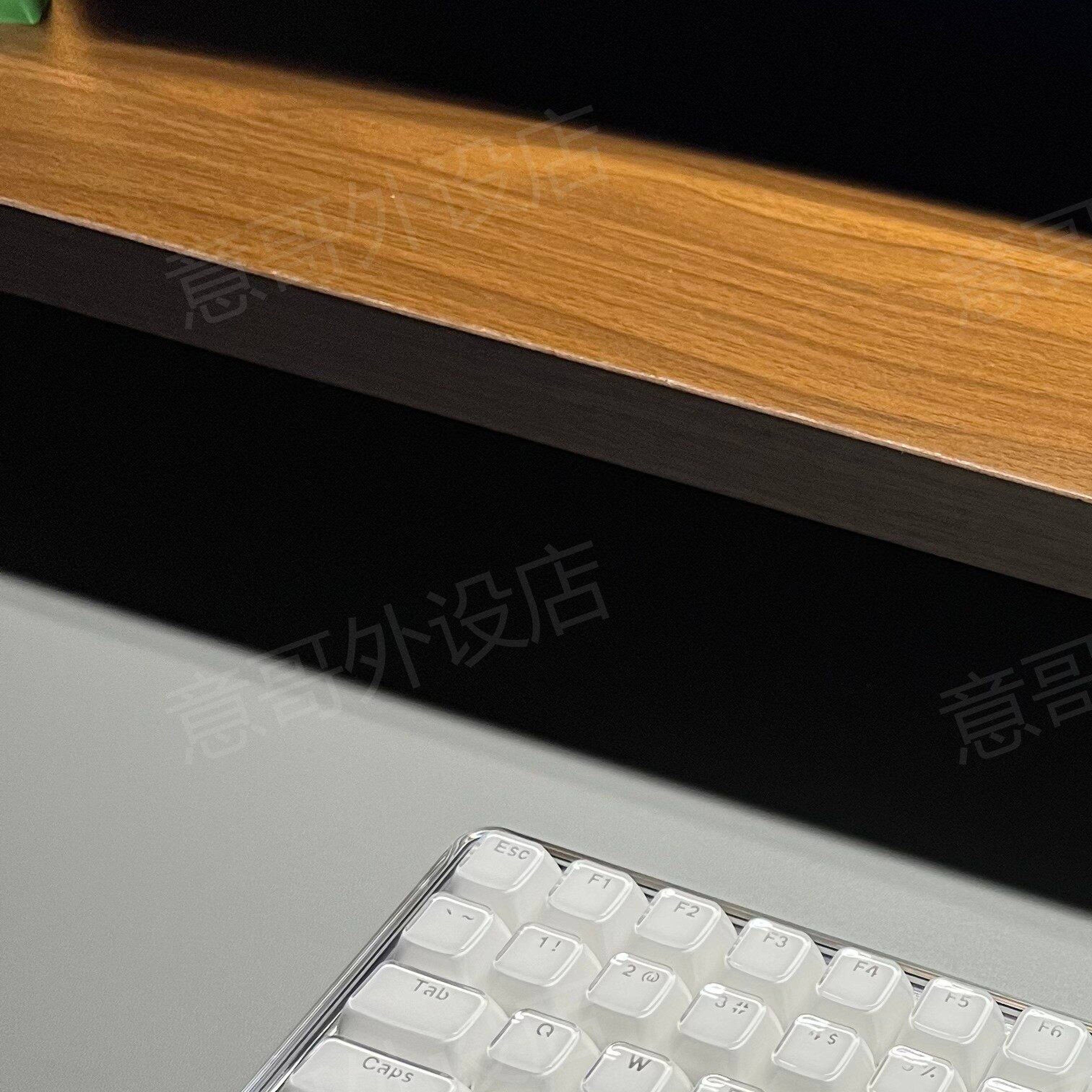 果冻透光键帽PC双色注塑布丁可爱球帽适配60 68 75 87 98 108
