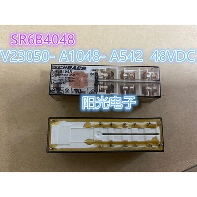 泰科电梯安全继电器 SR6B4048 V23050- A1048- A542 48VDC
