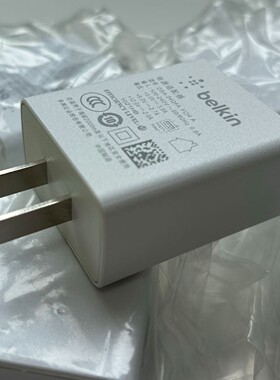 适用贝尔金QC3.0 MTK PE2.0 5V3A 9V2.7A 12V2A 24WUSB充电器电源