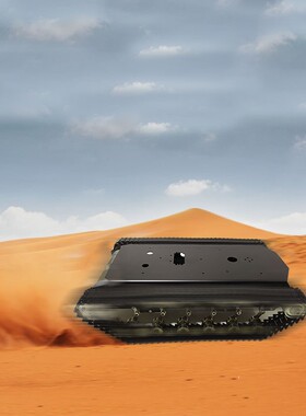 金属履带不锈钢开源智能小车机器人减震坦克 车悬挂智能视频wt600