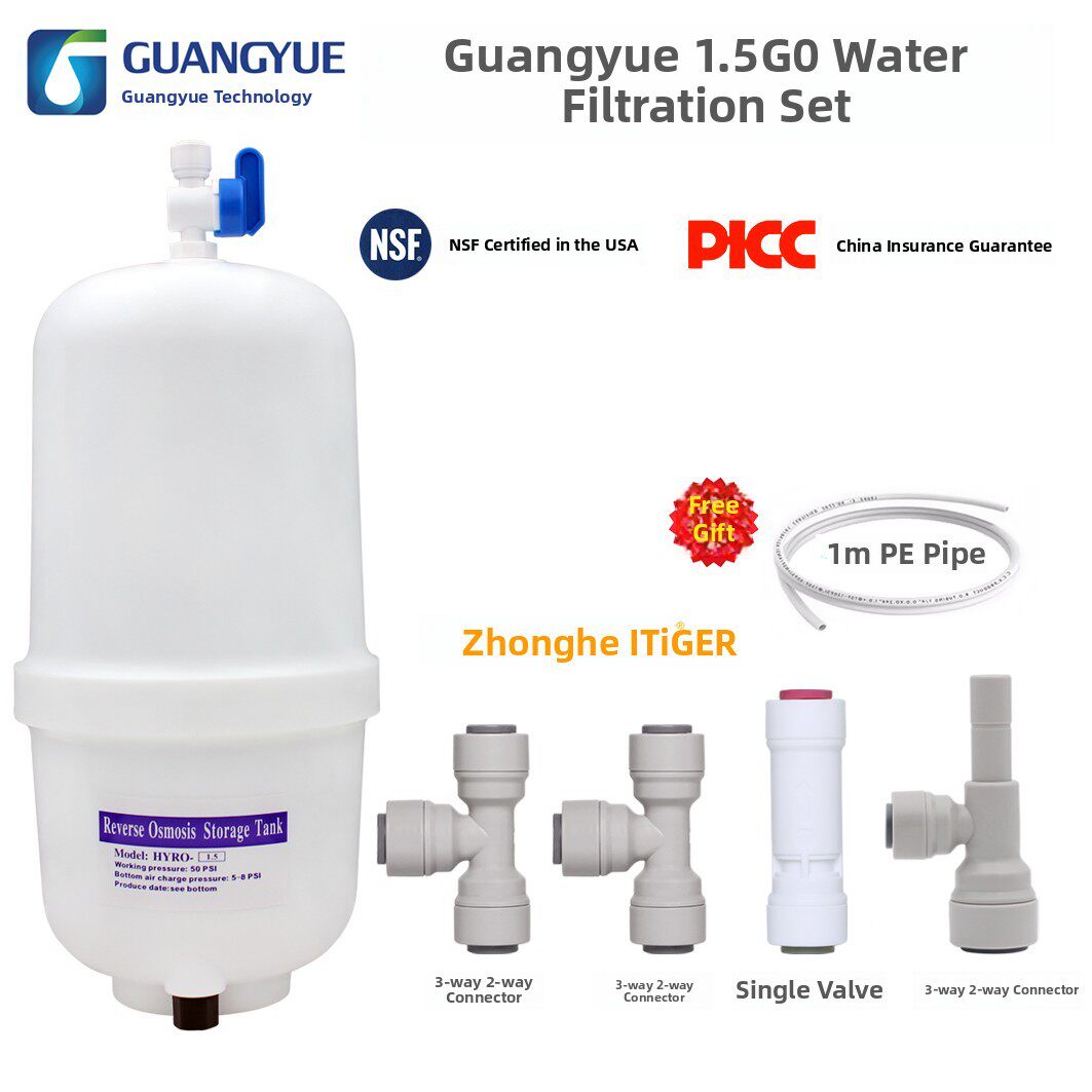 家用净水机DIY升级改装0陈水解决杯水质TDS高的反渗透净水器图片