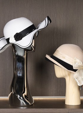 【女士帽子合集】样板房衣帽间优雅礼帽毛毡帽宽檐帽衣柜装饰礼帽