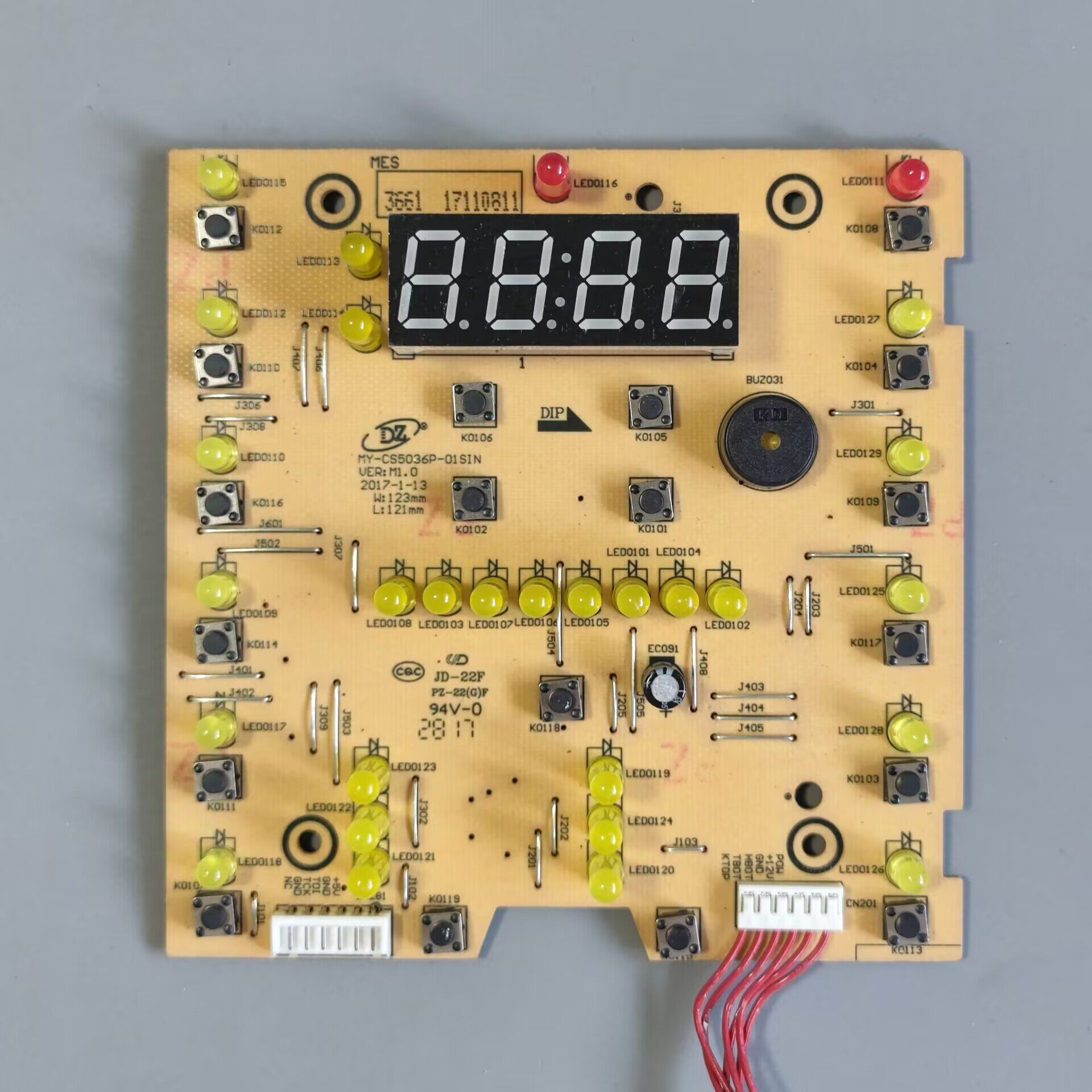 电压力锅配件MY-CS5036P控制板CS5036P-01按键控制电脑板示板