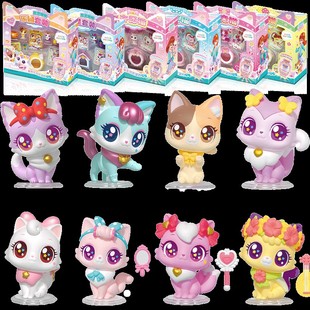 正版愿望猫愿望喵喵爱意猫漂亮猫许愿猫公仔摆件女孩扮家家酒玩具