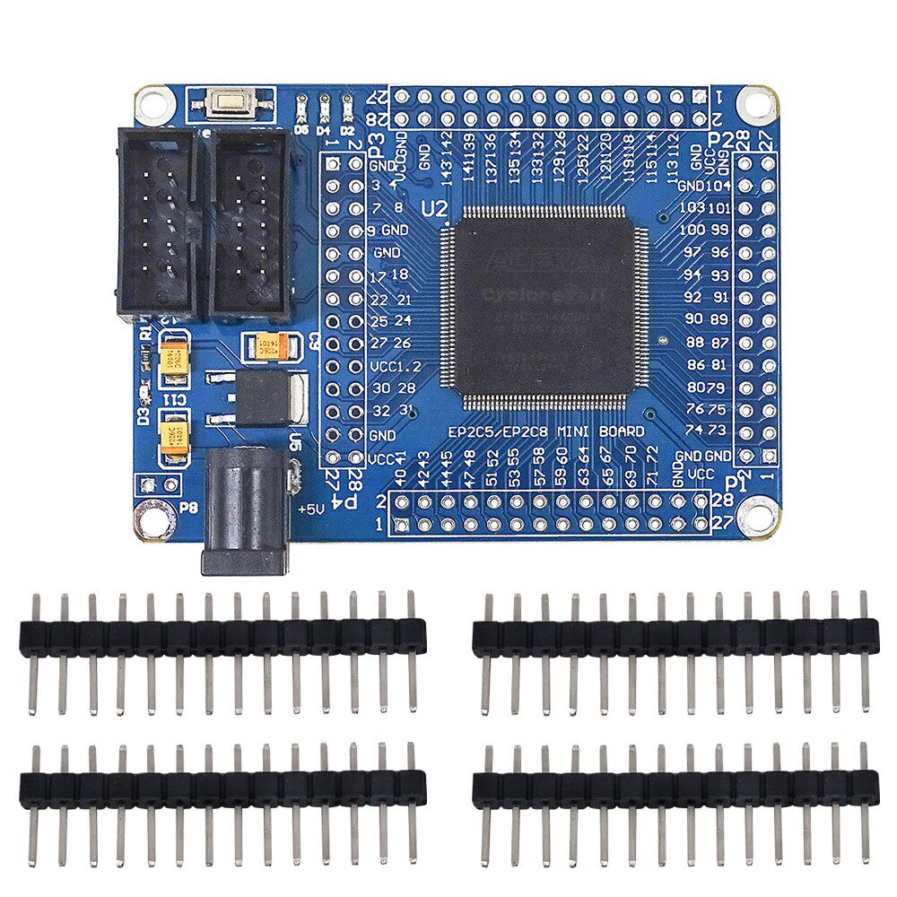 ALTERA FPGA CycloneII EP2C5T144  学习板 开发板