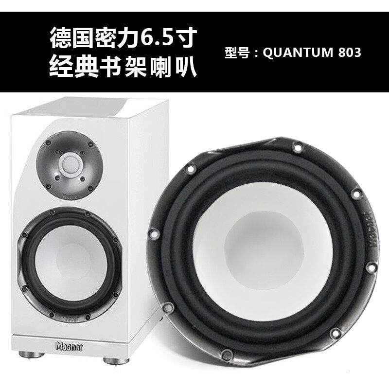 6.5寸中低音喇叭拆箱发烧进口喇叭德国密力 人声毒喇叭