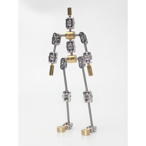 西帕动画SMA-18 18cm DIY定格动画男性人体骨骼工艺礼品