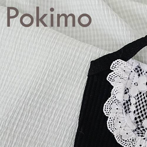 PokiMo夏季薄款宠物衣服黑色蕾丝背心狗狗衣服比熊博美马尔济斯