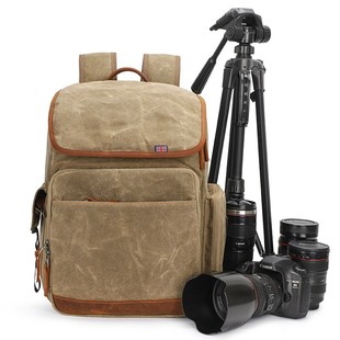 七色棉2022新款 相机包双肩轻便多功能单反相机包国家地理摄影包