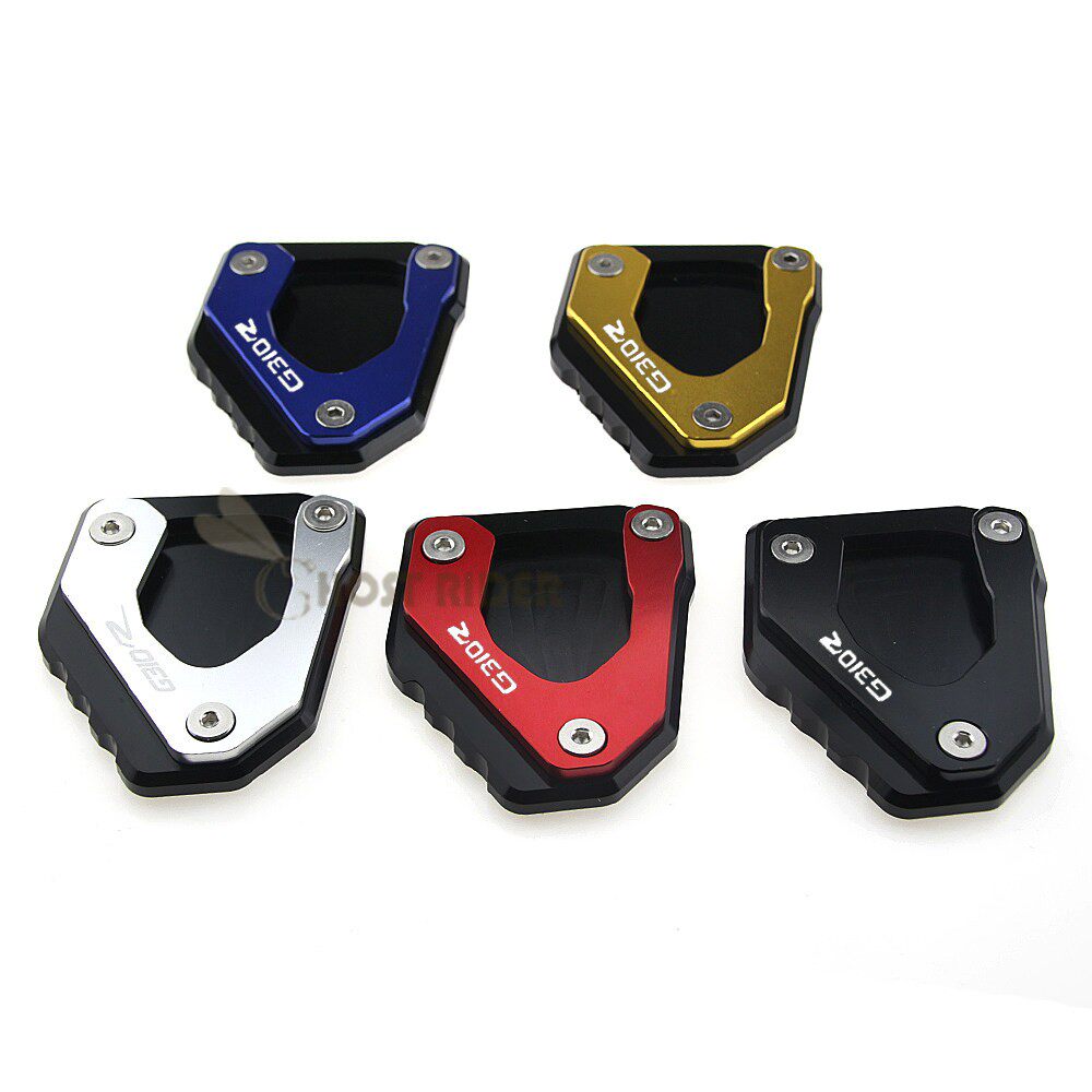 适用於BMWG310R 2017-2019年 改装边撑加大座 脚撑脚垫 加宽板