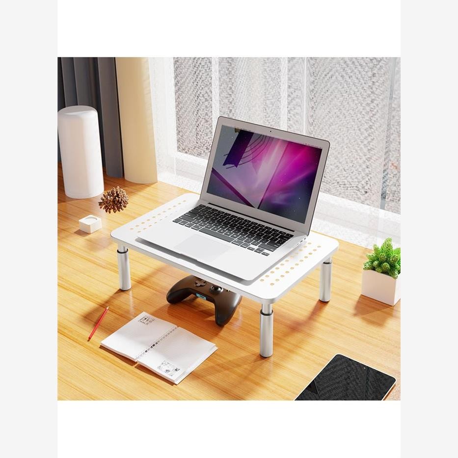 显示器电脑支架置物收纳架 升降笔记本台式底座架子垫高增高架